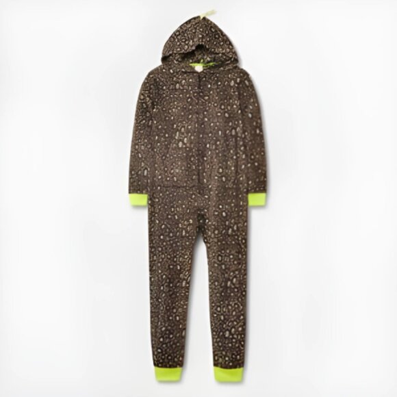 Cat & Jack Unisex Size S (6/7) Long Sleeve One Piece Dino Dinosaur Union Suit - Picture 2 of 5